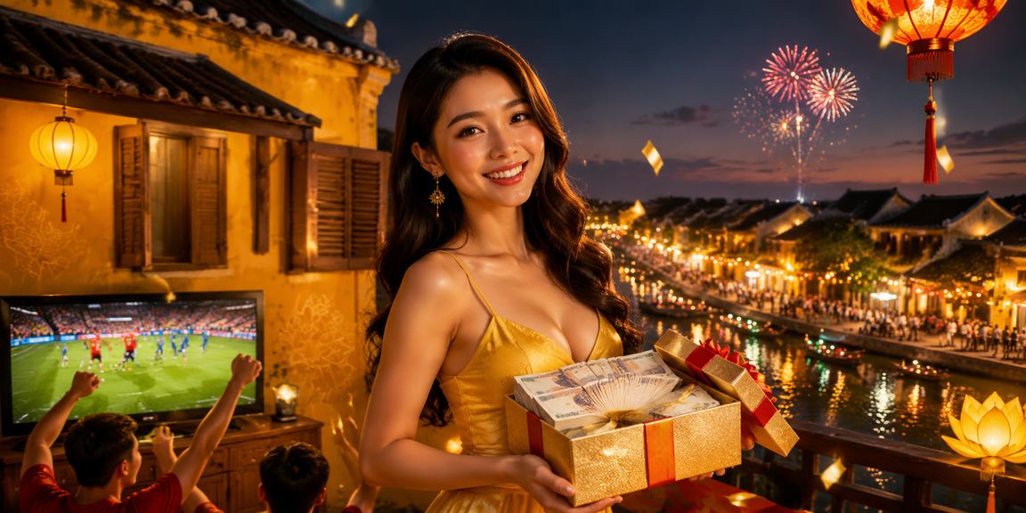 Không khí sôi động tại chợ đêm Hội An với trải nghiệm giải trí cá cược